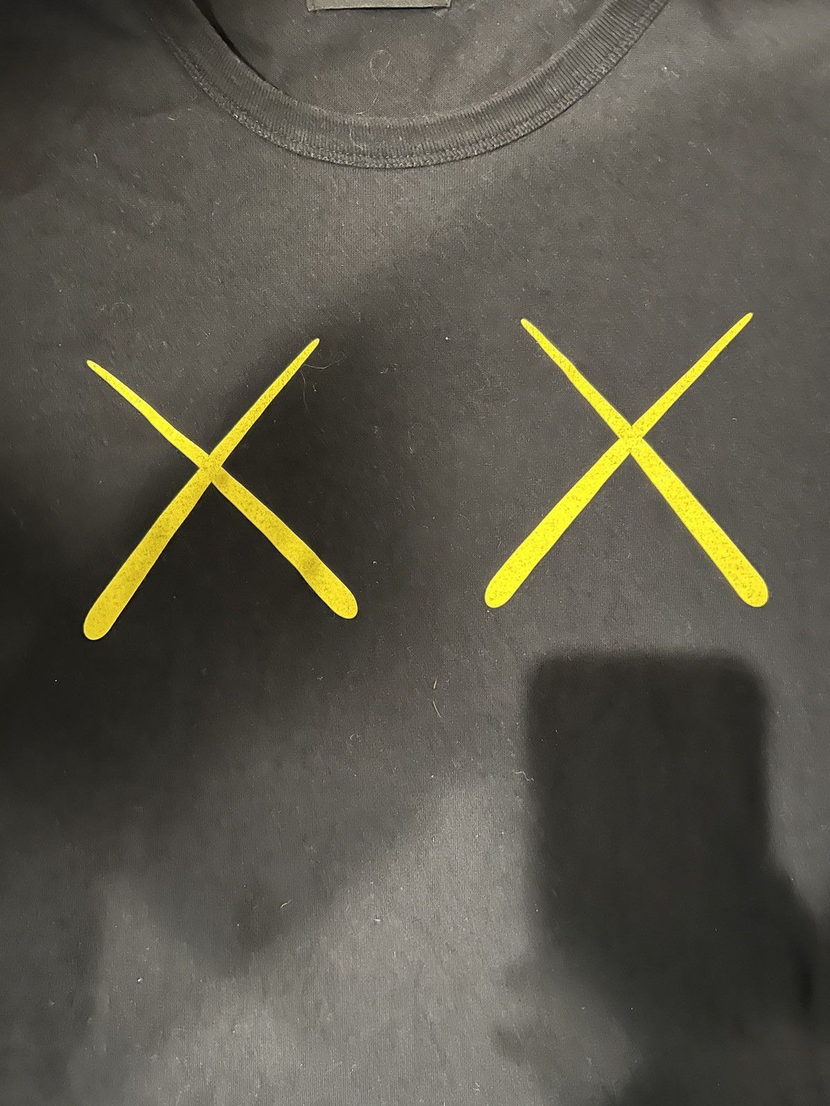 Kaws × Original Fake 2008 KAWS | Original Fake tee size 4 black Size US XL / EU 56 / 4 - 3 Thumbnail