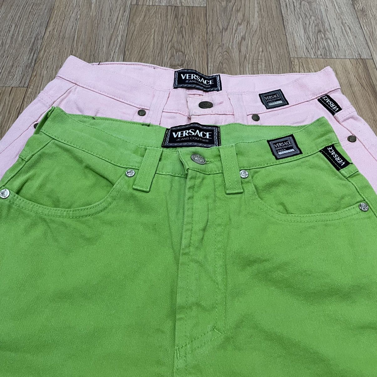 Versace Jeans Couture Bundle Versace Jeans Couture. Pink size 30 and Green size 24 Size US 30 / EU 46 - 2 Thumbnail