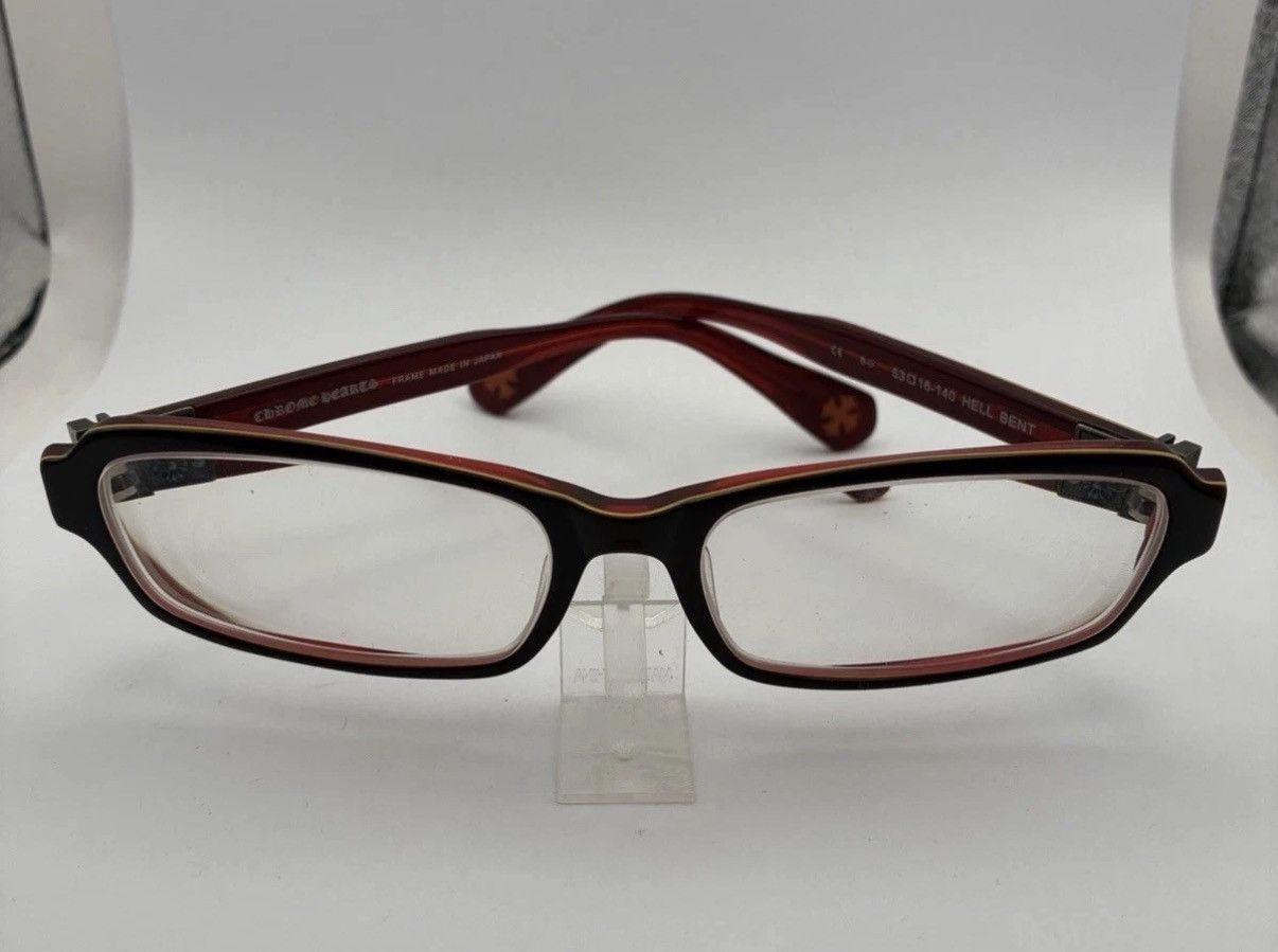 Chrome Hearts CHROME HEARTS HELL BENT glasses red/black Size ONE SIZE - 2 Thumbnail