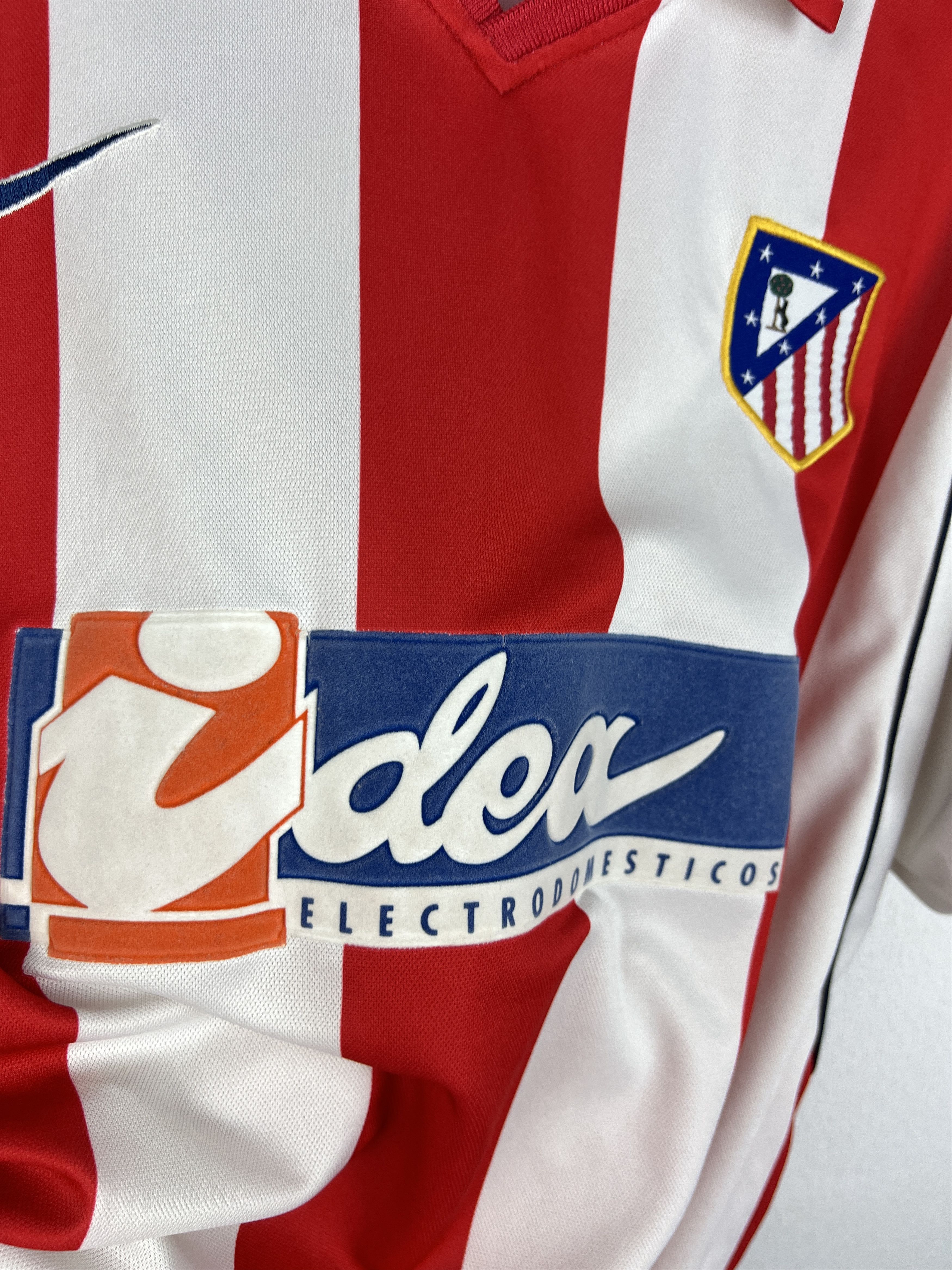 Nike Atletico Madrid Home football shirt Soccer Jersey Trikot Size US L / EU 52-54 / 3 - 5 Thumbnail