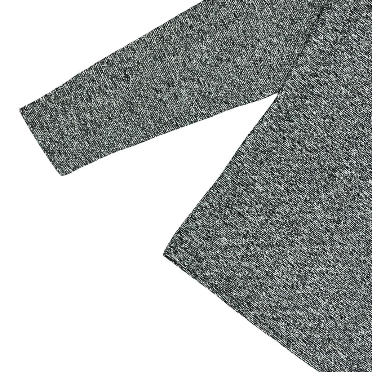 In The Attic Growth by Grail Y2k Salt & Pepper Textured Knit Top Sweater Size US L / EU 52-54 / 3 - 4 Thumbnail