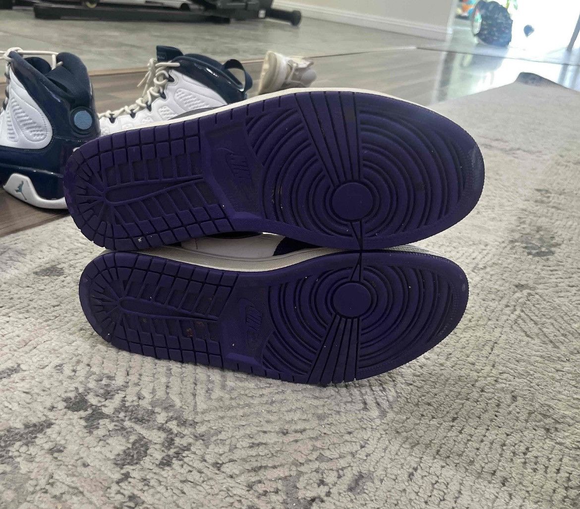 Jordan Brand × Nike jordan 1 court purple size 9 Size US 9 / EU 42 - 5 Thumbnail