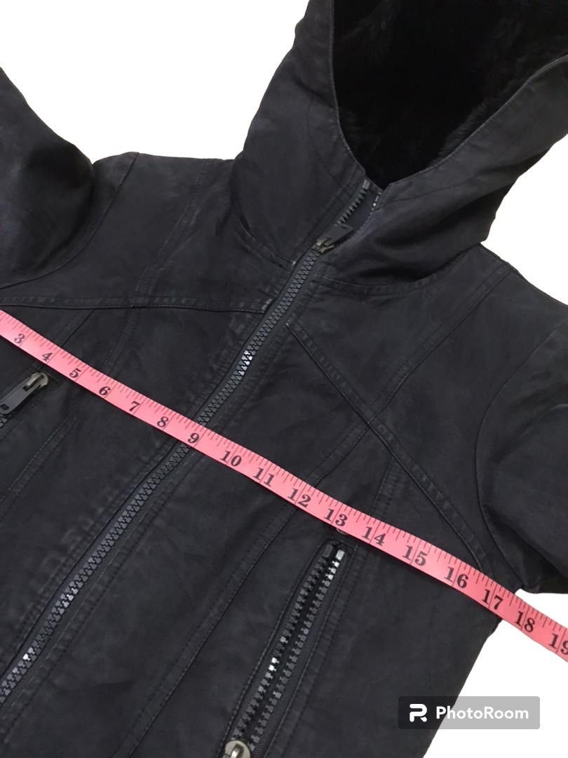Diesel 💥Diesel Military Mink Fur Hoodie Jacket Size XS / US 0-2 / IT 36-38 - 9 Thumbnail
