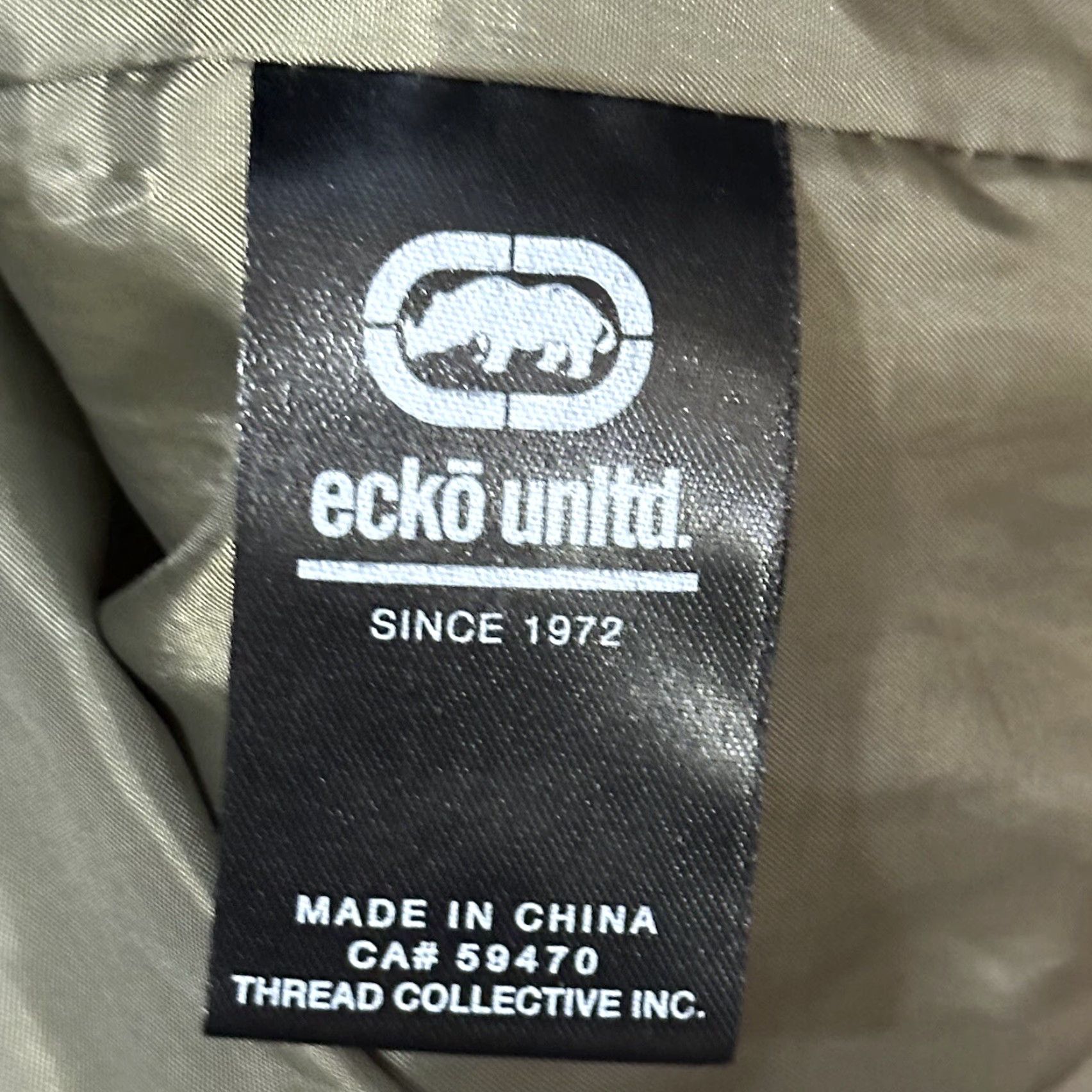 Ecko Unltd. ECKO UNLTD Camouflage Puffer Vest Hooded Full Zip Rhino Logo Men M Size US M / EU 48-50 / 2 - 7 Thumbnail