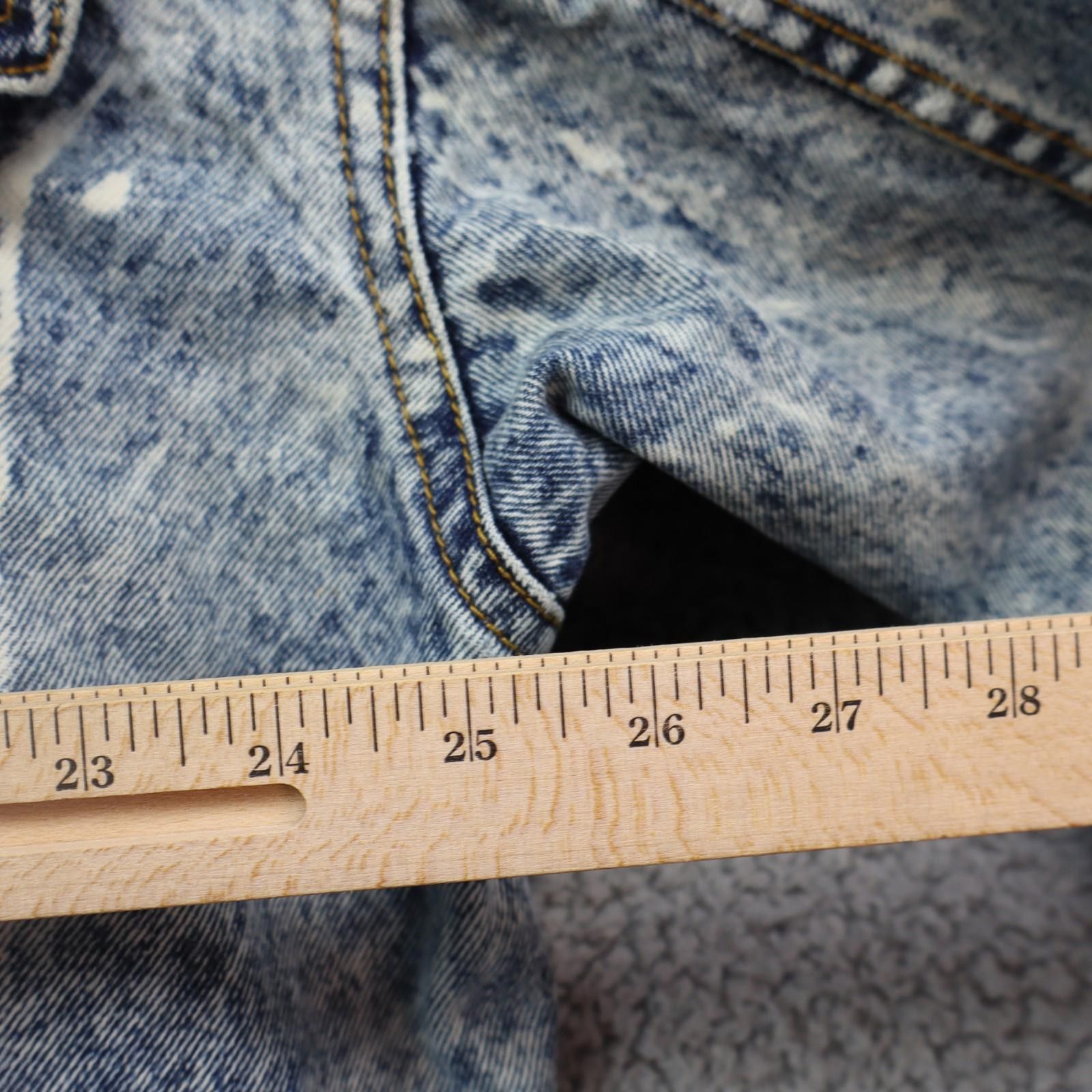 Jordache Women Medium Coat Oversize Long Acid Work Jordache vtg Denim Size M / US 6-8 / IT 42-44 - 6 Thumbnail