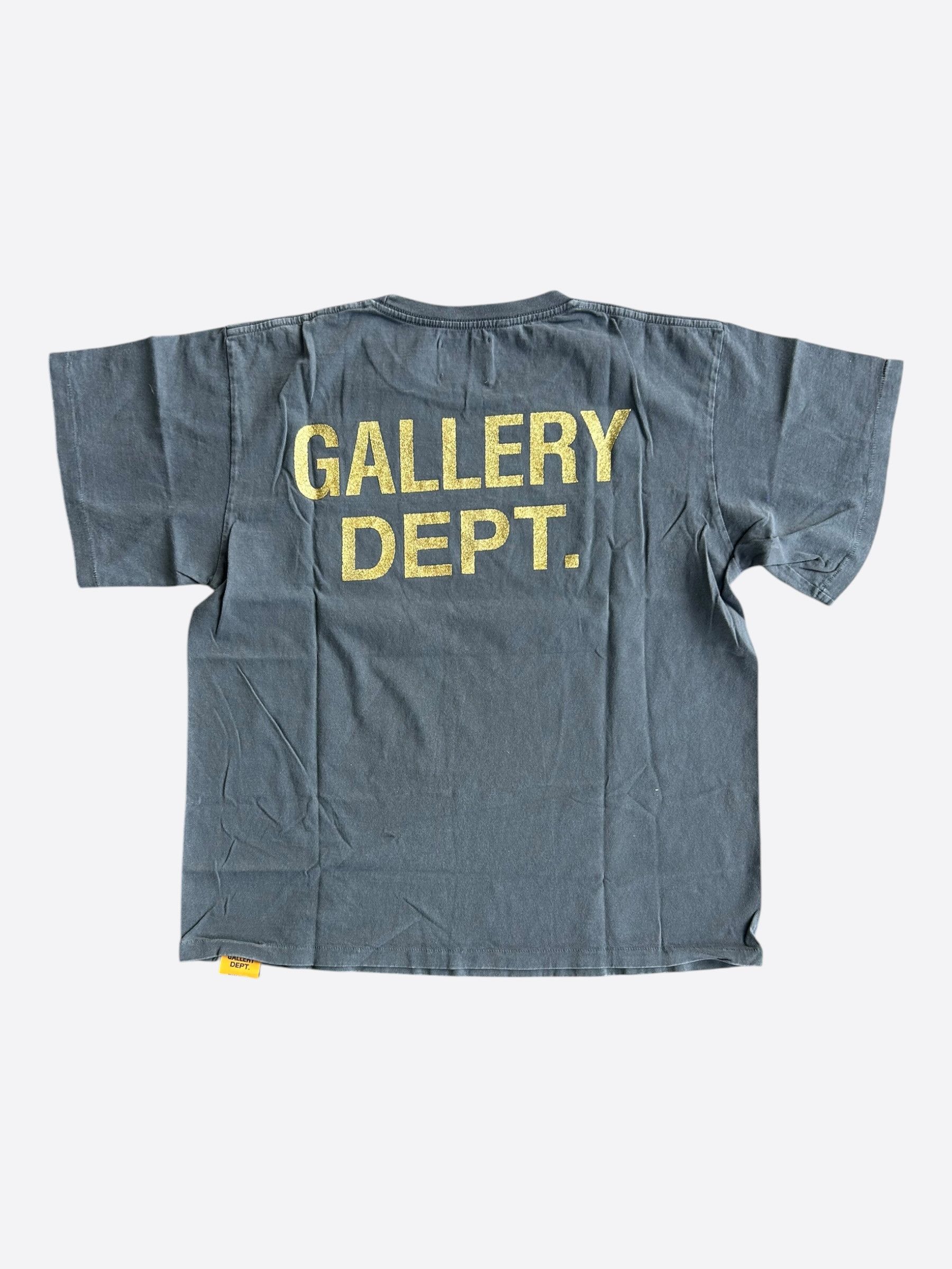 Gallery Dept. Vintage Black Skeleton Beach Glitter Logo T-Shirt Size US XS / EU 42 / 0 - 2 Thumbnail