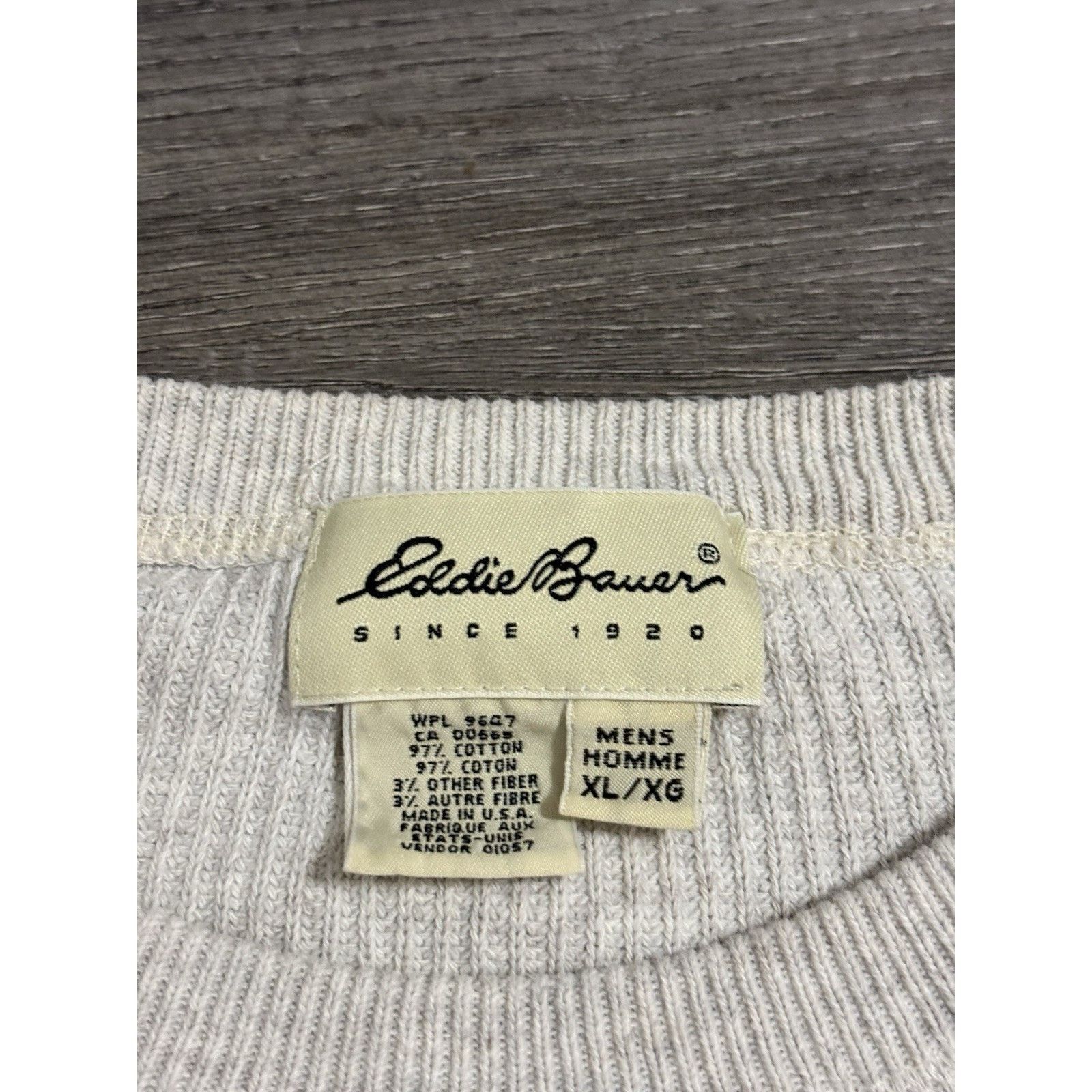 Eddie Bauer Vintage Eddie Bauer Striped Knit Sweater Made In USA Mens XL Size US XL / EU 56 / 4 - 3 Thumbnail
