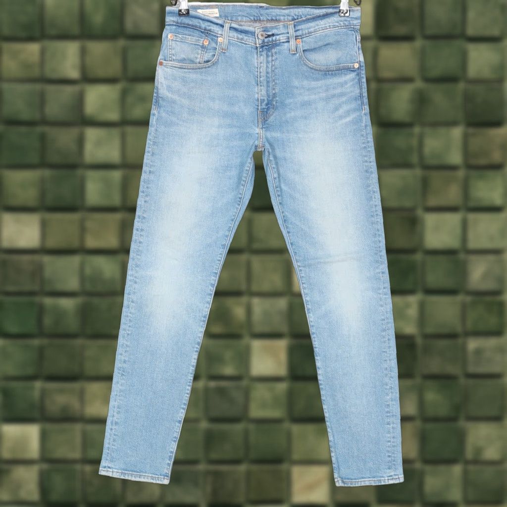 Levi's VINTAGE LEVI’S 512 Jeans Men W31 L32 Slim Tapered PREMIUM Big E Stretch DZ5088 Size US 31 - 1 Thumbnail