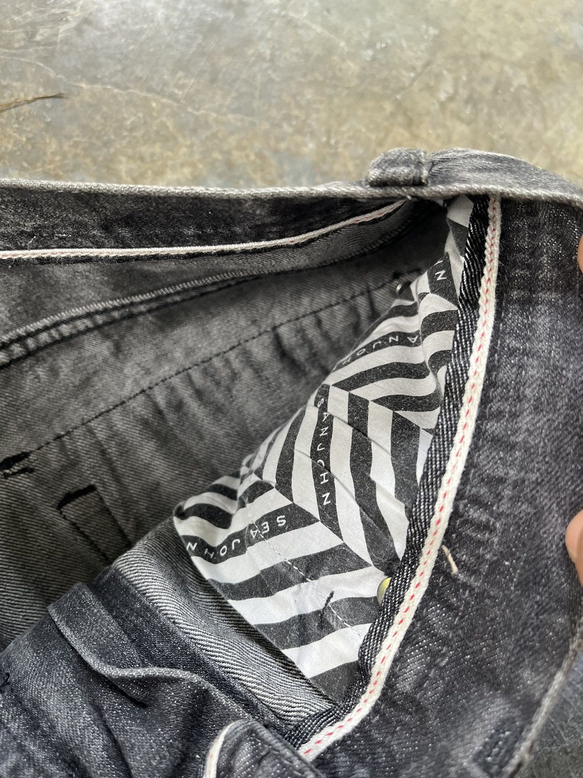 Sean John × Tornado Mart × Vintage Baggy Sean John Denim Size US 36 / EU 52 - 7 Thumbnail