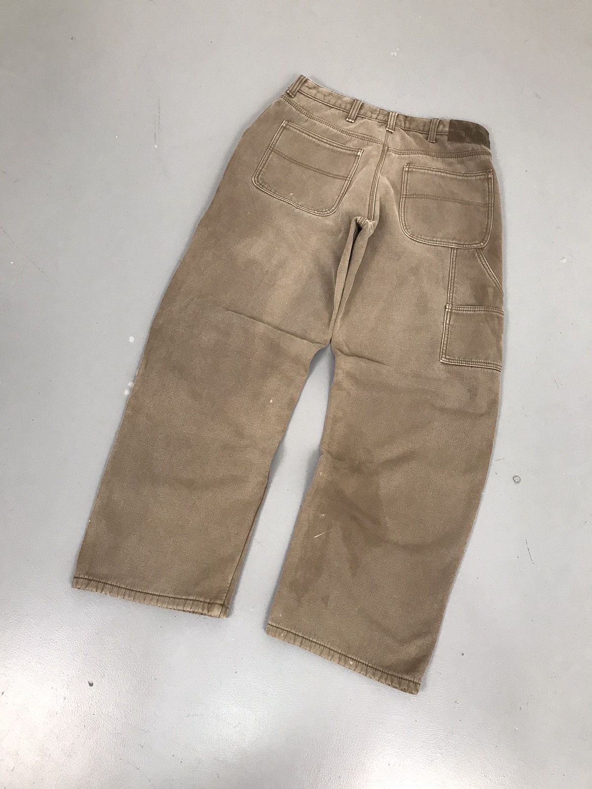 Vintage Vintage old mill winter wear baggy fit carpenter denim Size US 34 / EU 50 - 7 Thumbnail