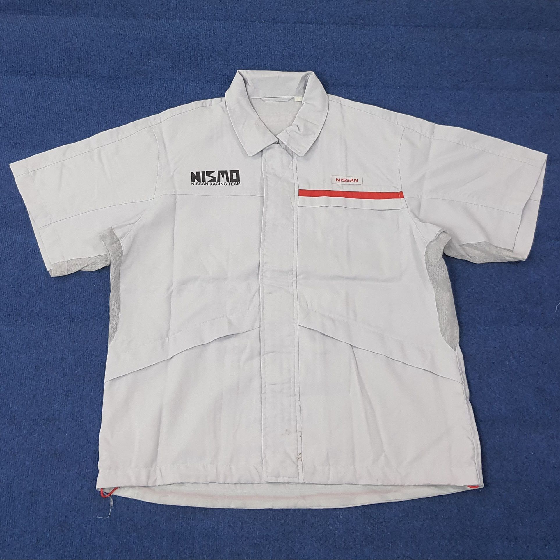 Japanese Brand Vintage Nismo Nissan Racing Workwear Jacket C259N42 Size US L / EU 52-54 / 3 - 3 Thumbnail