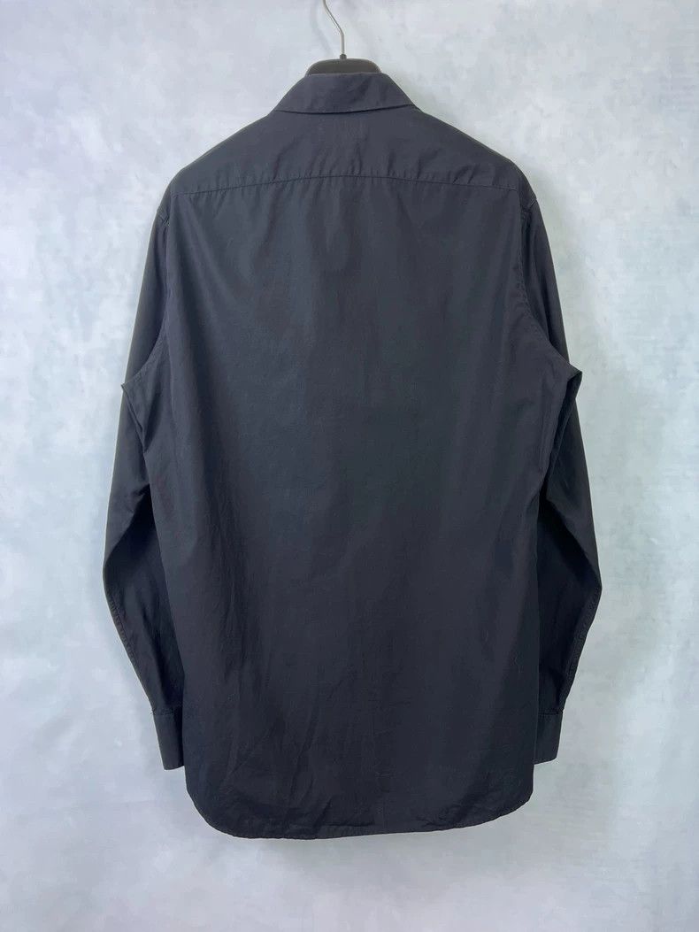 Yves Saint Laurent Saint Laurent size 39 19 FW beaded glazed poplin shirt 2503 Size US M / EU 48-50 / 2 - 2 Thumbnail