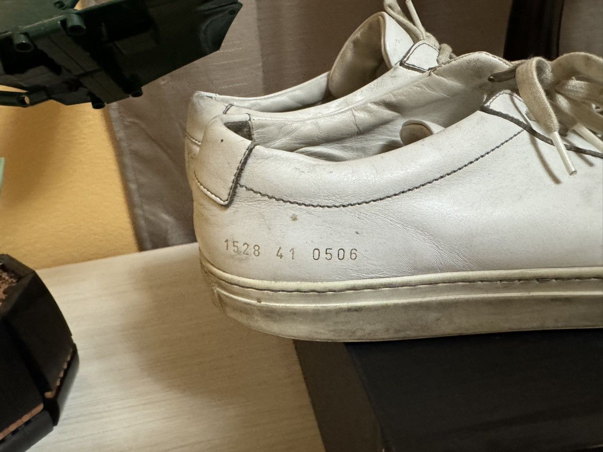 Common Projects White Common Projects Achilles Low Size US 8 / EU 41 - 4 Thumbnail