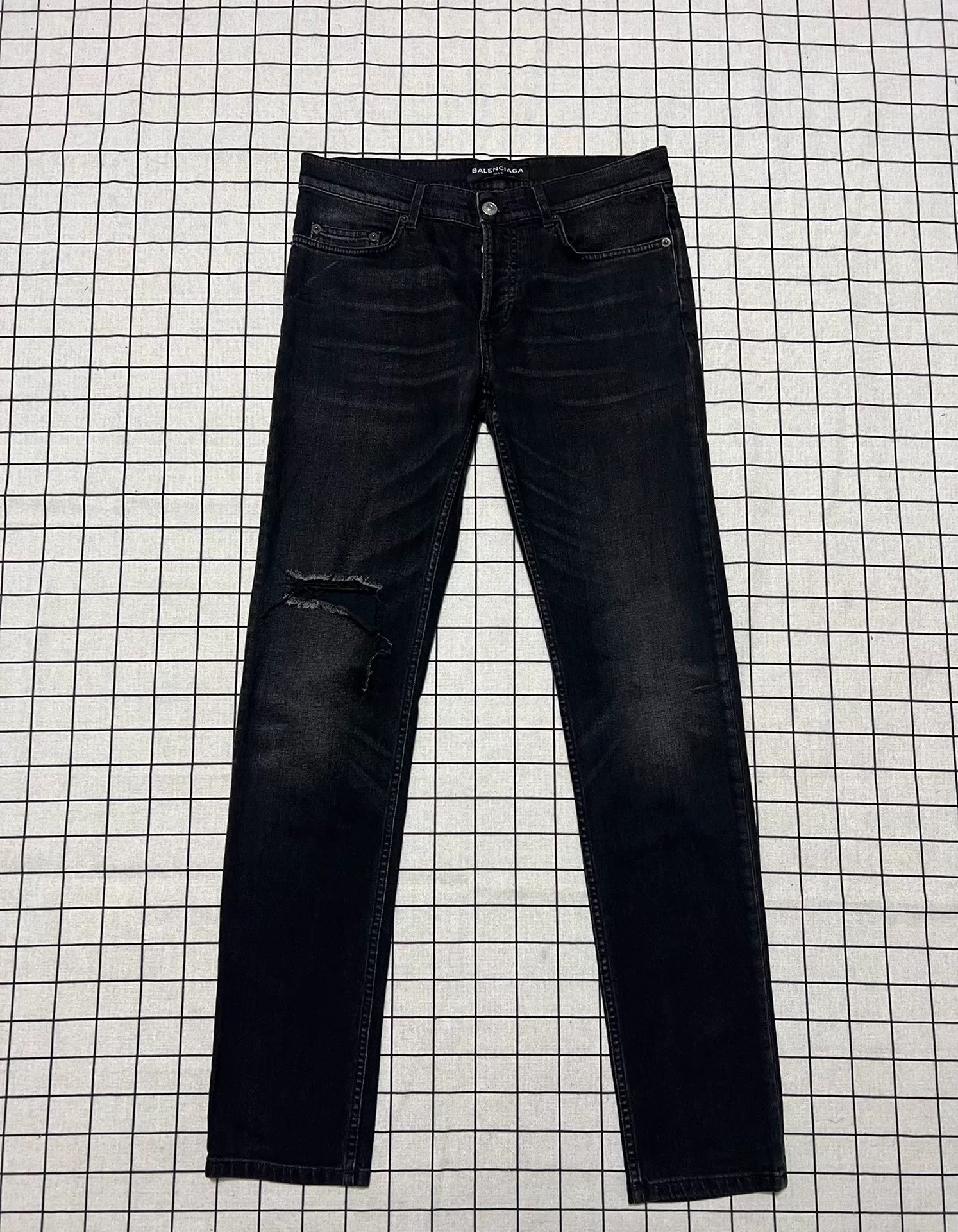 Balenciaga Balenciaga Denim Denim Jeans 32 Men Size US 32 / EU 48 - 1 Thumbnail