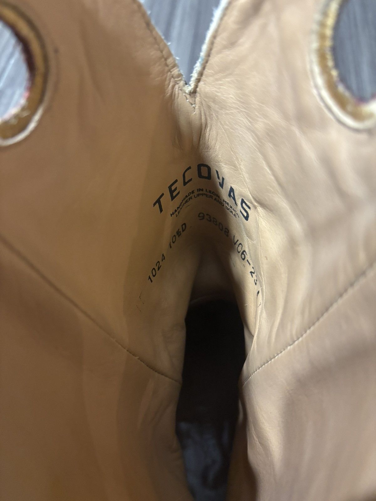 Tecovas TECOVAS Prescott Cowboy Boots Men's 10.5 Burnt Orange/Brown Size US 10.5 / EU 43-44 - 5 Thumbnail