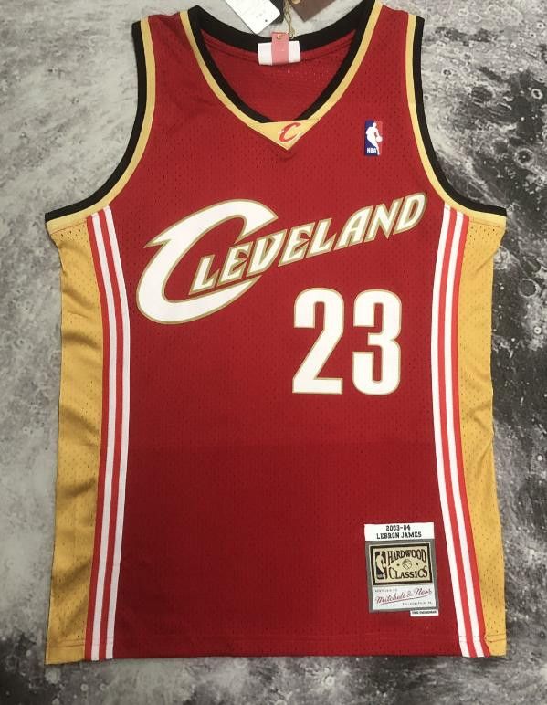 NBA LeBron James Jersey 23 Cleveland Cavaliers Jersey Size US M / EU 48-50 / 2 - 1 Thumbnail