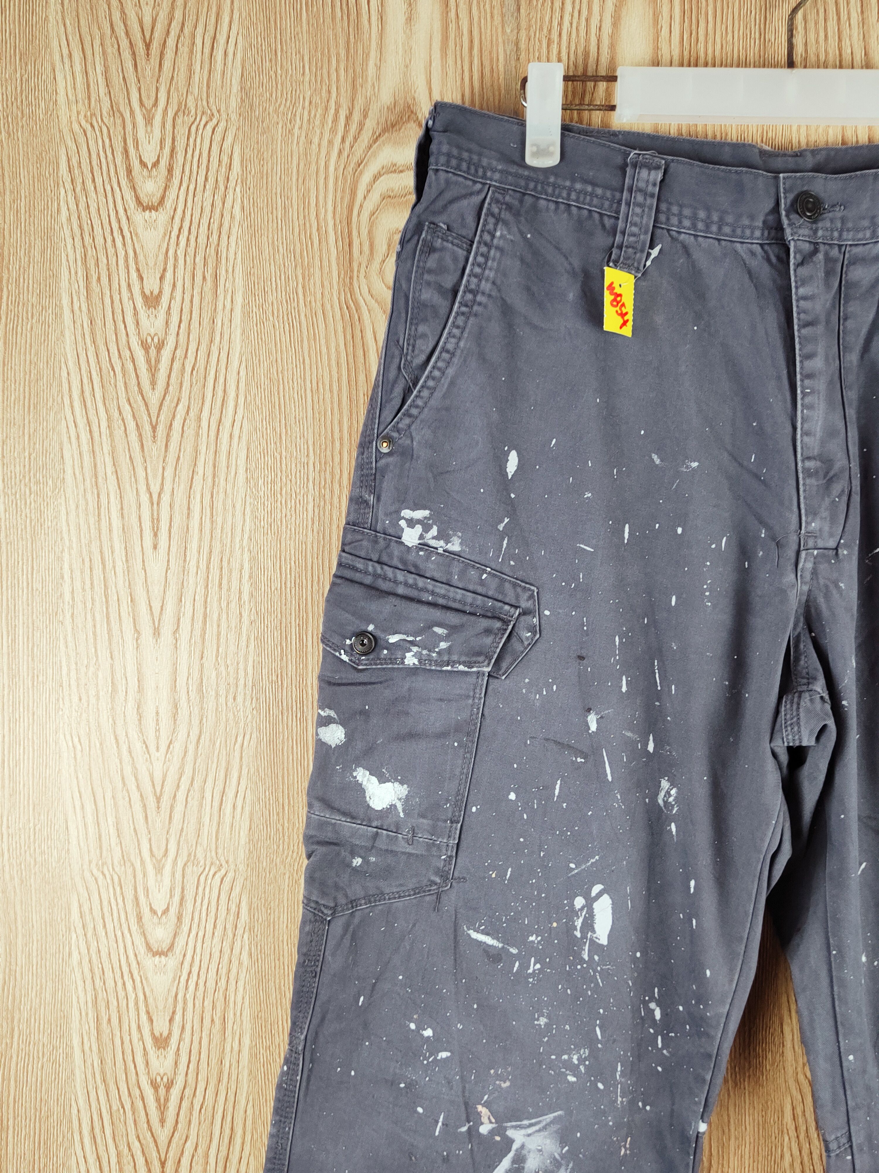 Japanese Brand × Vintage Evenriver paintee worker Tactical Cargo Pants #W854 Size US 32 / EU 48 - 3 Thumbnail