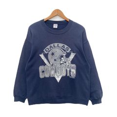 Buy Vintage Dallas Cowboys Sweatshirt 'Navy' - 2934 119950106DCS