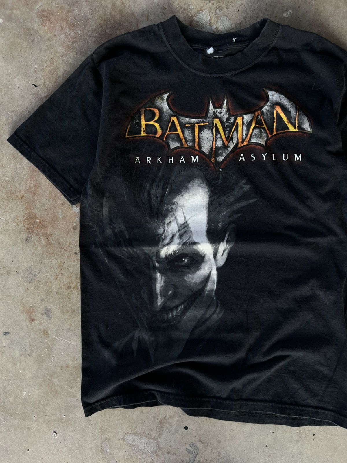Vintage Vintage Batman Arkham Asylum Video Game Promo Joker T Shirt Size US M / EU 48-50 / 2 - 1 Thumbnail