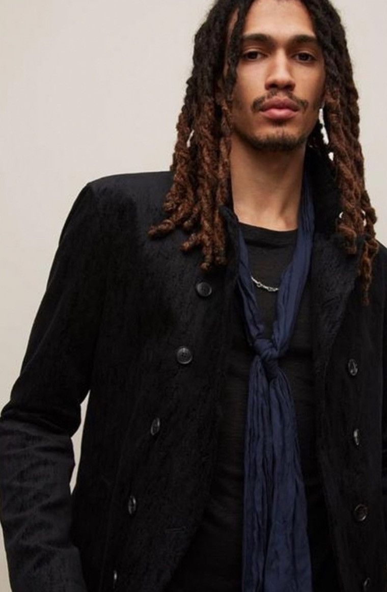John Varvatos Slim Fit Double breasted Cutaway Jacket. 52 Size US L / EU 52-54 / 3 - 2 Thumbnail