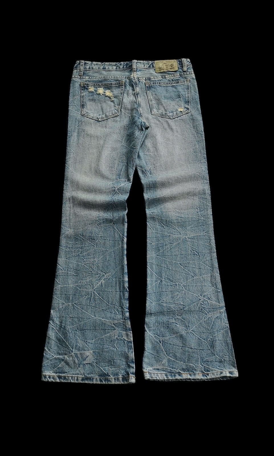 Tornado Mart Africa Taro Jeans Flared Clawmark Whiskering Style Tornado Size US 30 / EU 46 - 2 Thumbnail