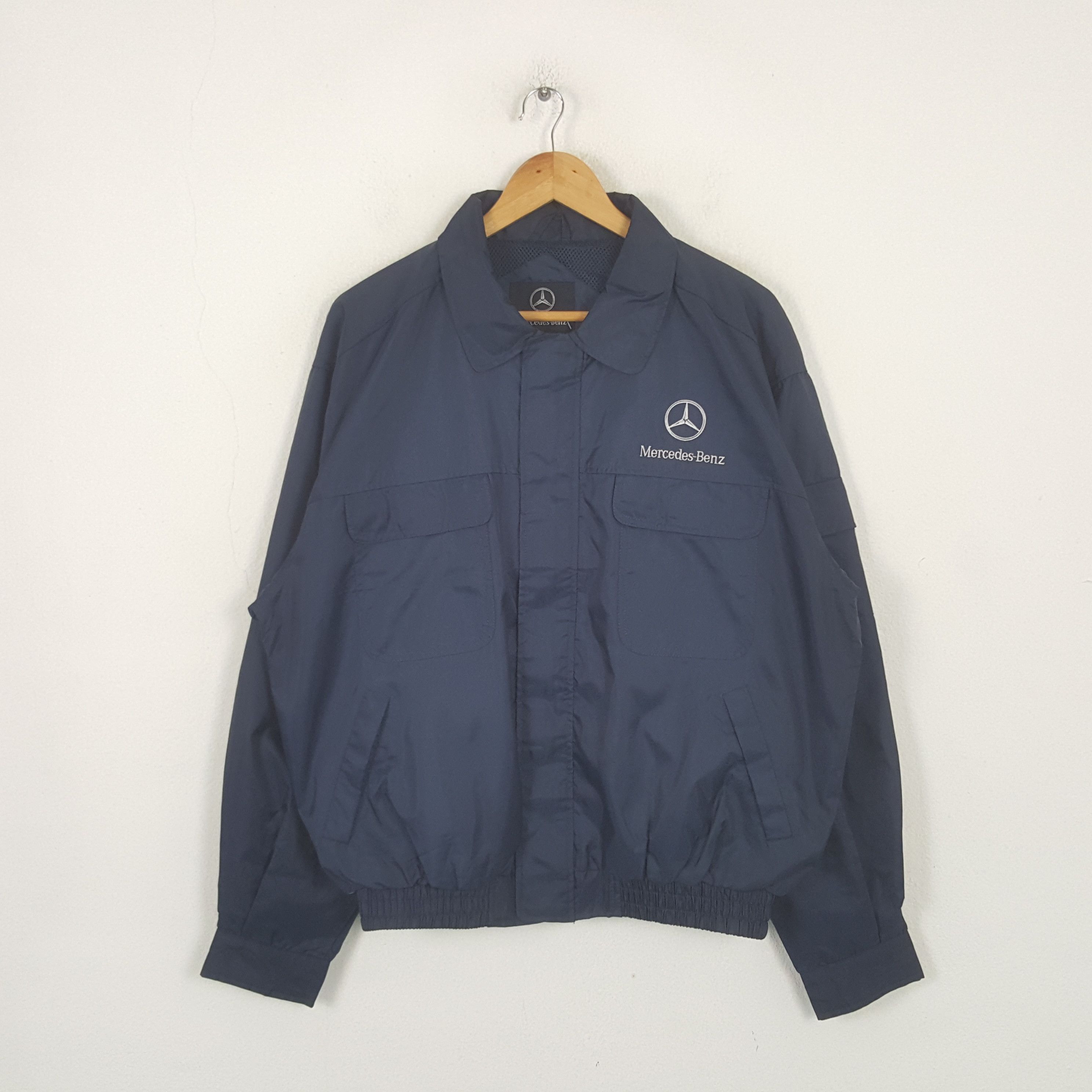 Mercedes-Benz Vintage Mercedes-Benz Luxury Racing Bombers Jacket RR10 Size US XL / EU 56 / 4 - 3 Thumbnail