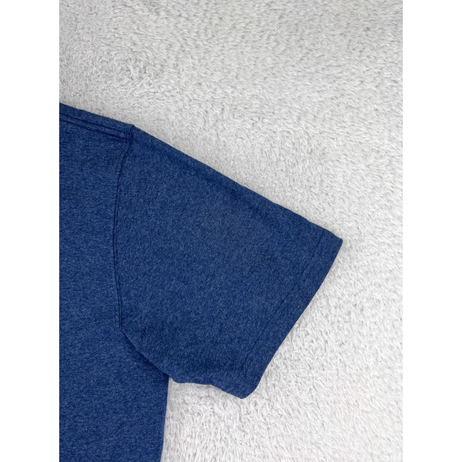 Carhartt VINTAGE Carhartt Shirt Mens XL Heather Blue Short Sleeve Pocket Crew Neck Work Size US XL / EU 56 / 4 - 2 Thumbnail