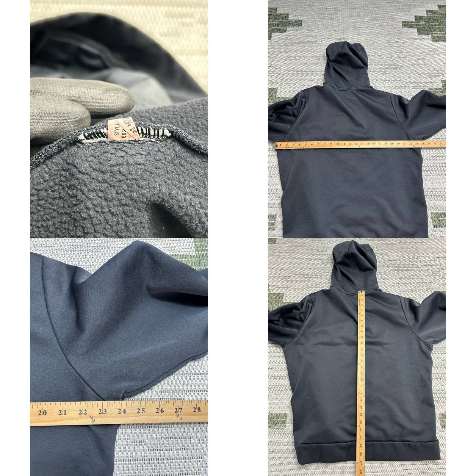 Under Armour Under Armour Icon Caliber Hoodie Mens XL Black Embroidered Logo Fleece Lined Size US XL / EU 56 / 4 - 8 Thumbnail