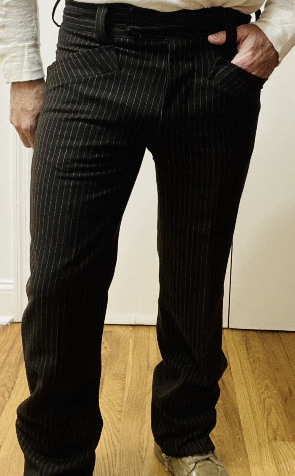 Vivienne Westwood Vivienne Westwood pin stripe brown suit Size 48R - 8 Thumbnail