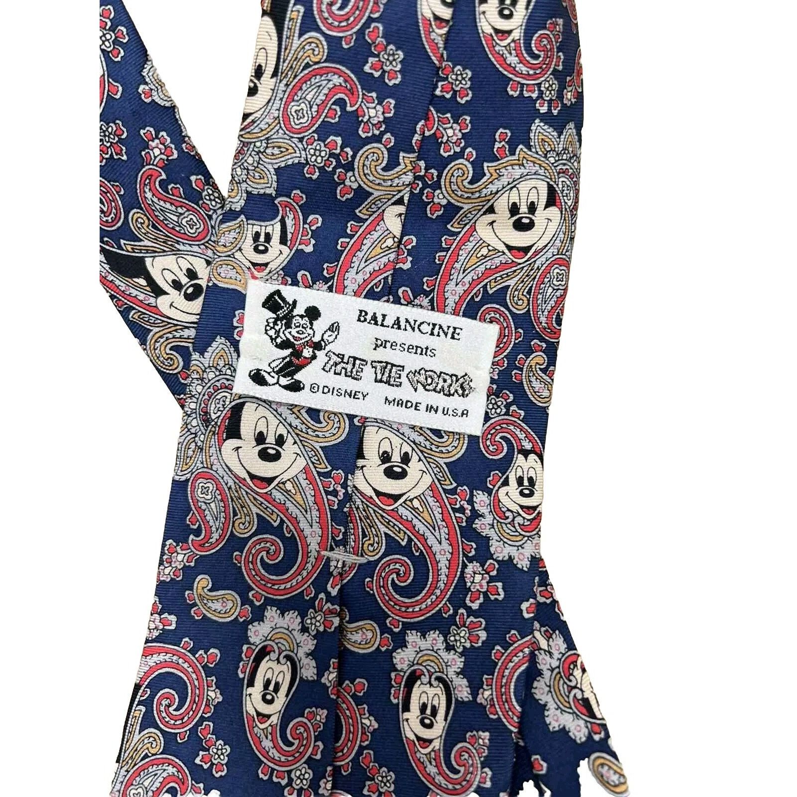 Disney Disney Mickey Vintage Unlimited by Balancine Tie USA A000665 Size ONE SIZE - 3 Thumbnail