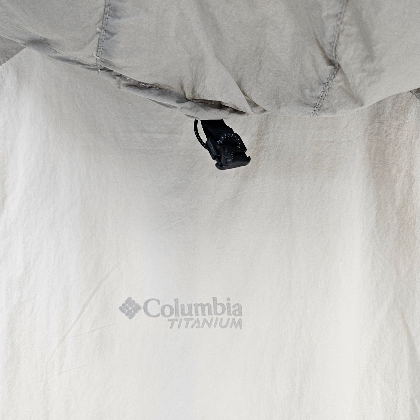 Columbia COLUMBIA WOMEN'S M WINDBREAKER JACKET LOOP TRAIL GREY BEIGE Size M / US 6-8 / IT 42-44 - 8 Thumbnail
