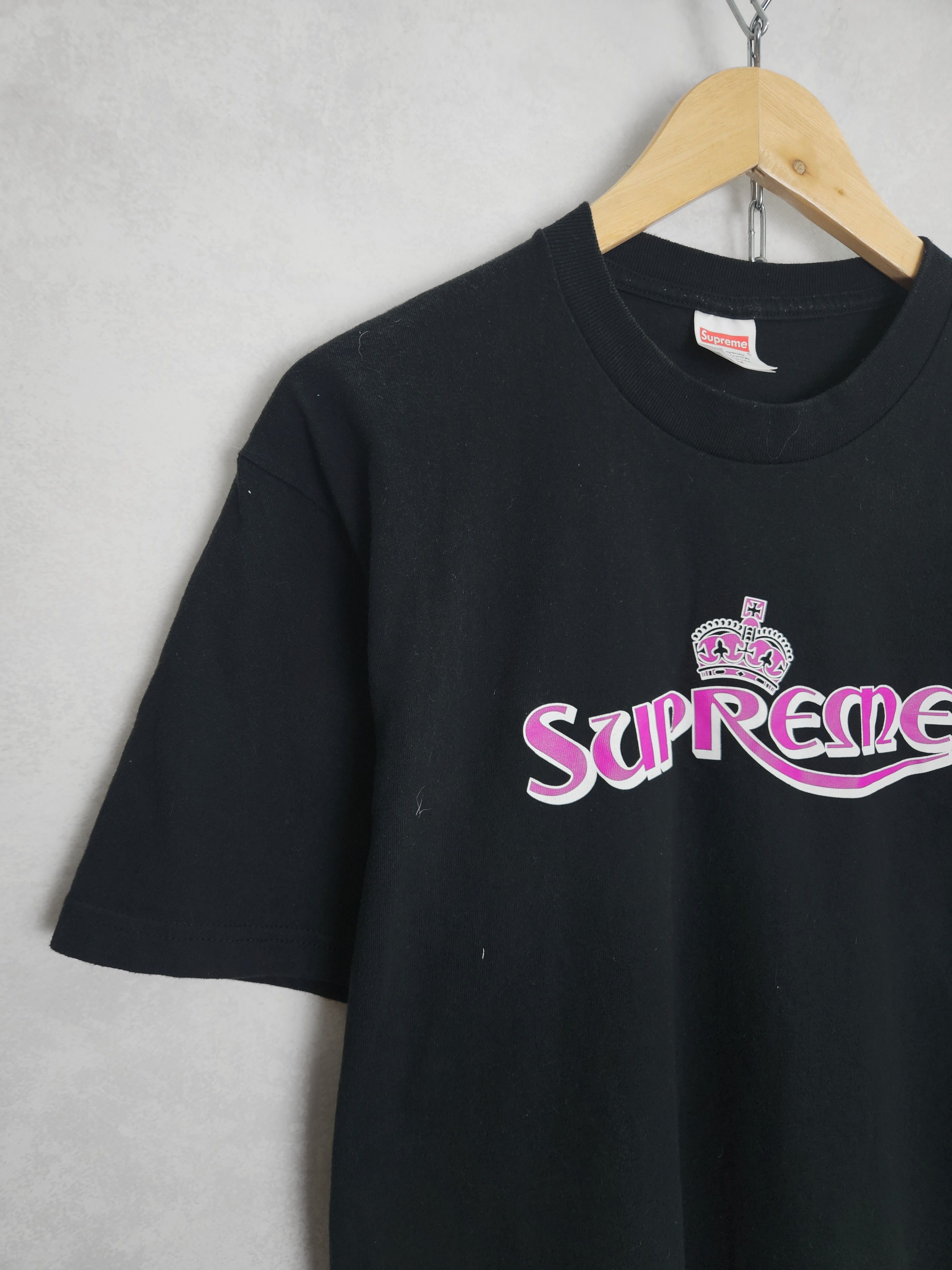 Supreme Supreme Crown Tee black size M Size US M / EU 48-50 / 2 - 4 Thumbnail