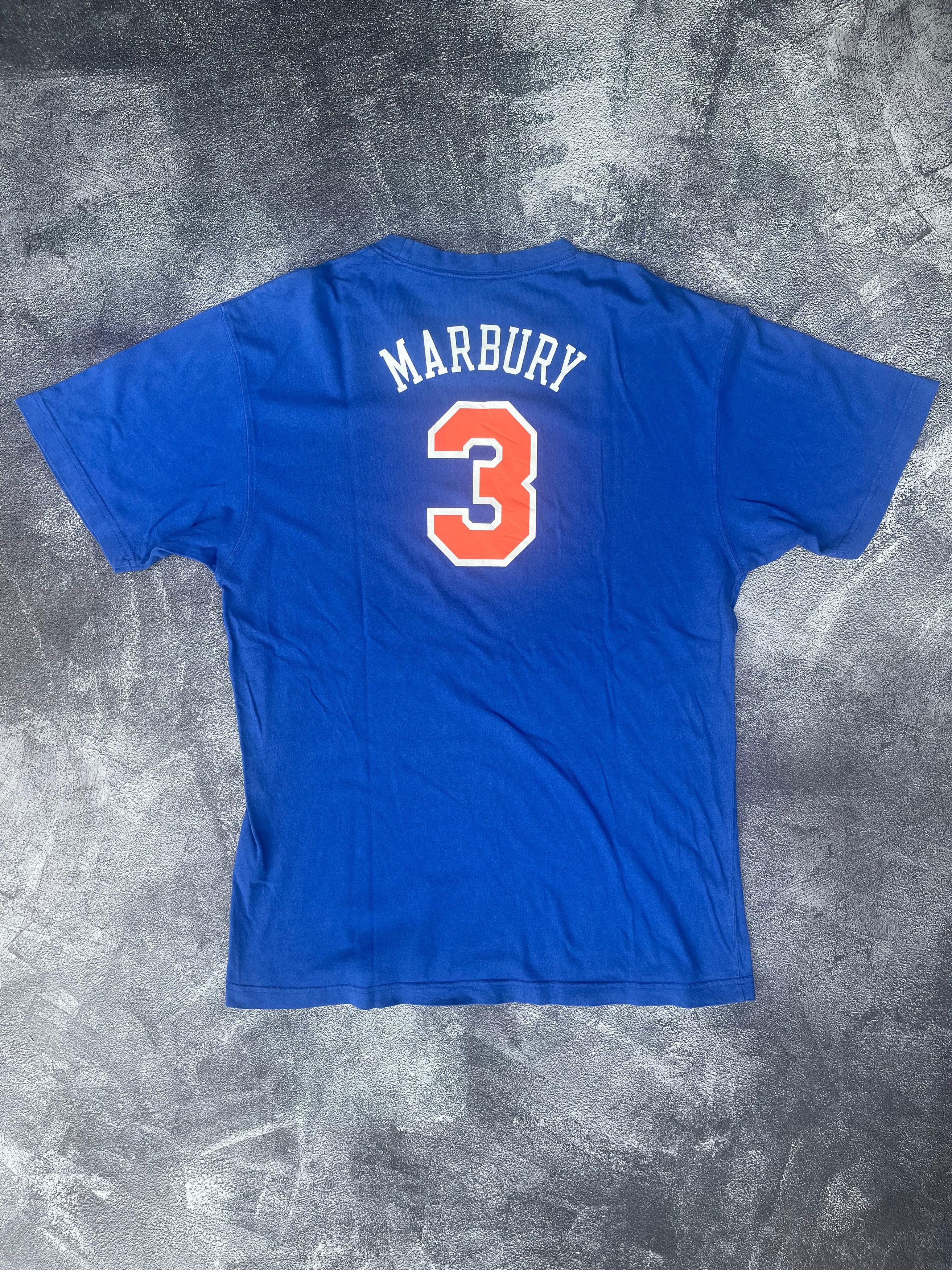 NBA × Reebok Vintage Reebok NBA T-Shirt 2000s "New York Knicks" Marbury Size US M / EU 48-50 / 2 - 4 Thumbnail
