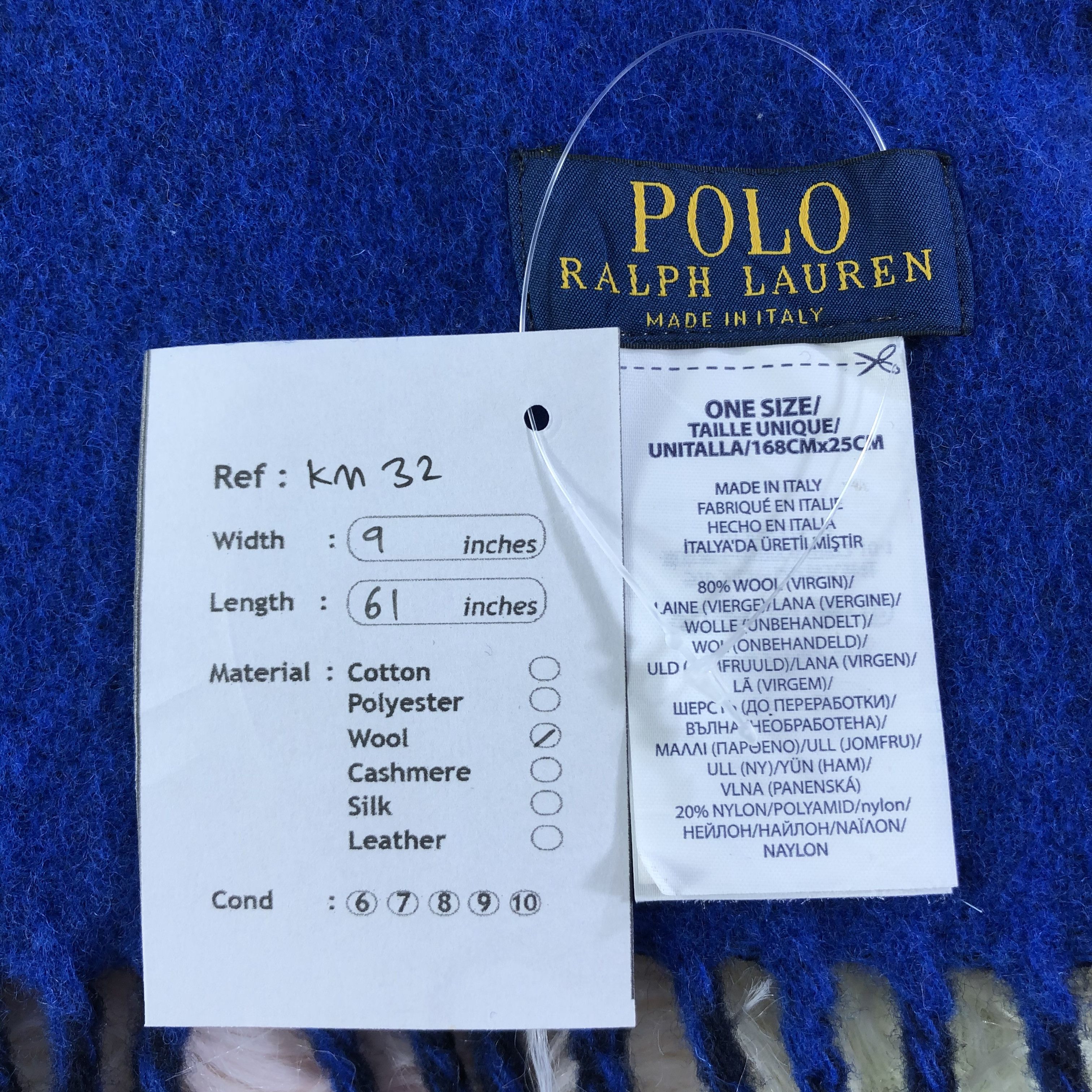 Polo Ralph Lauren Polo Ralph Lauren Scarf / Muffler / Neckwear - KM32 Size ONE SIZE - 6 Thumbnail