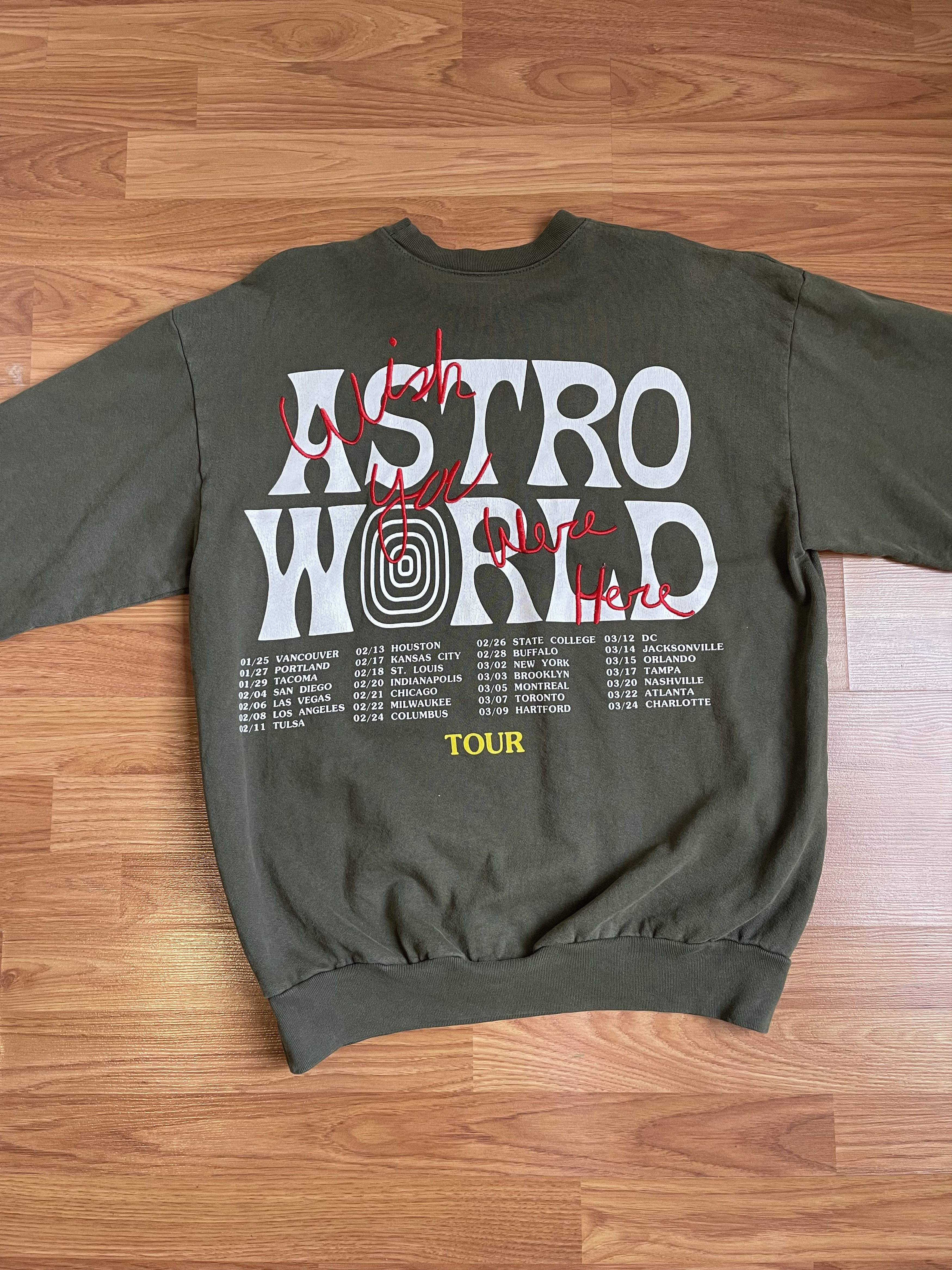 Travis Scott Travis Scott ASTROWORLD Sweatshirt Crewneck Size US M / EU 48-50 / 2 - 2 Thumbnail