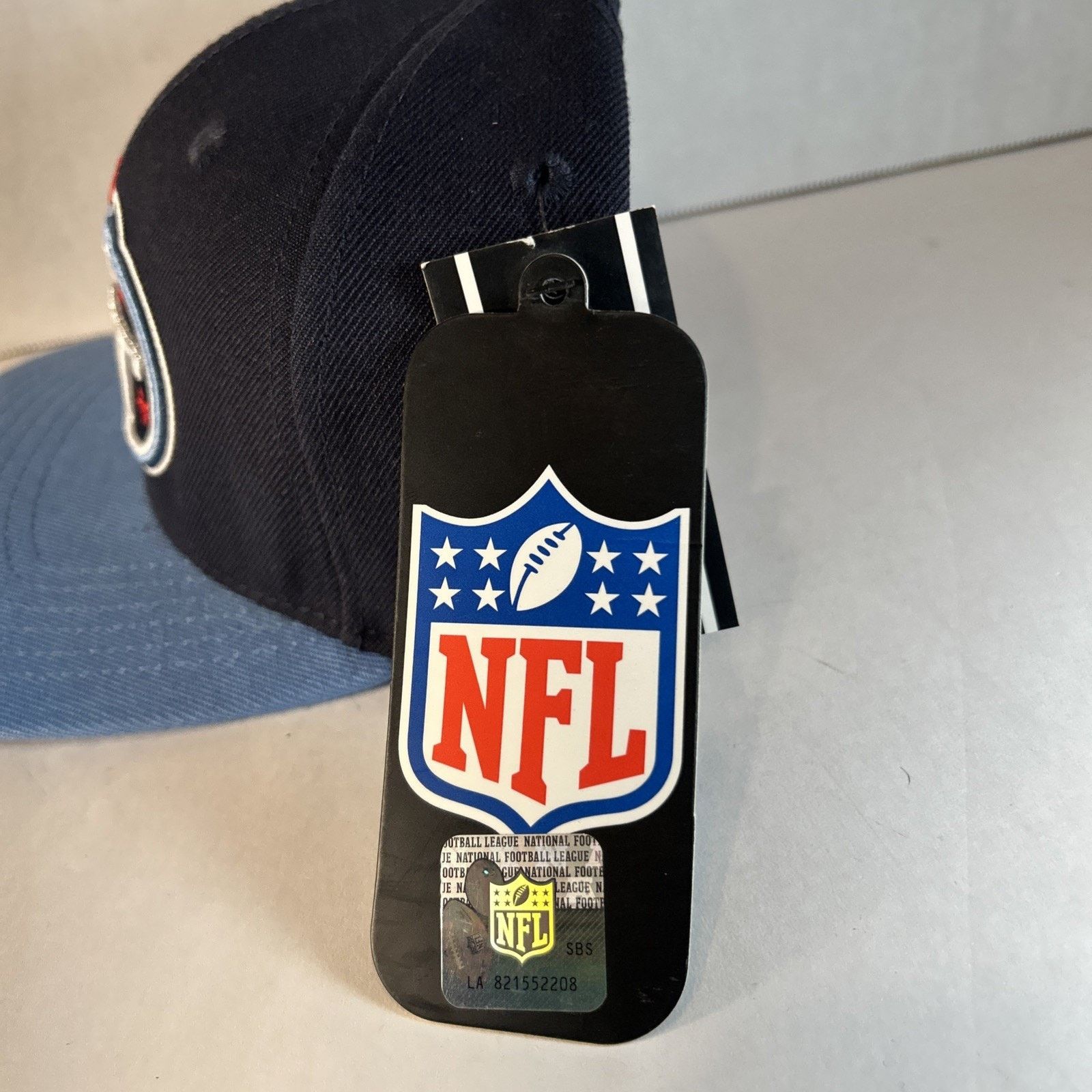 Pro Standard Pro Standard Titans Snapback Hat Leather Detail NWT Size ONE SIZE - 9 Thumbnail