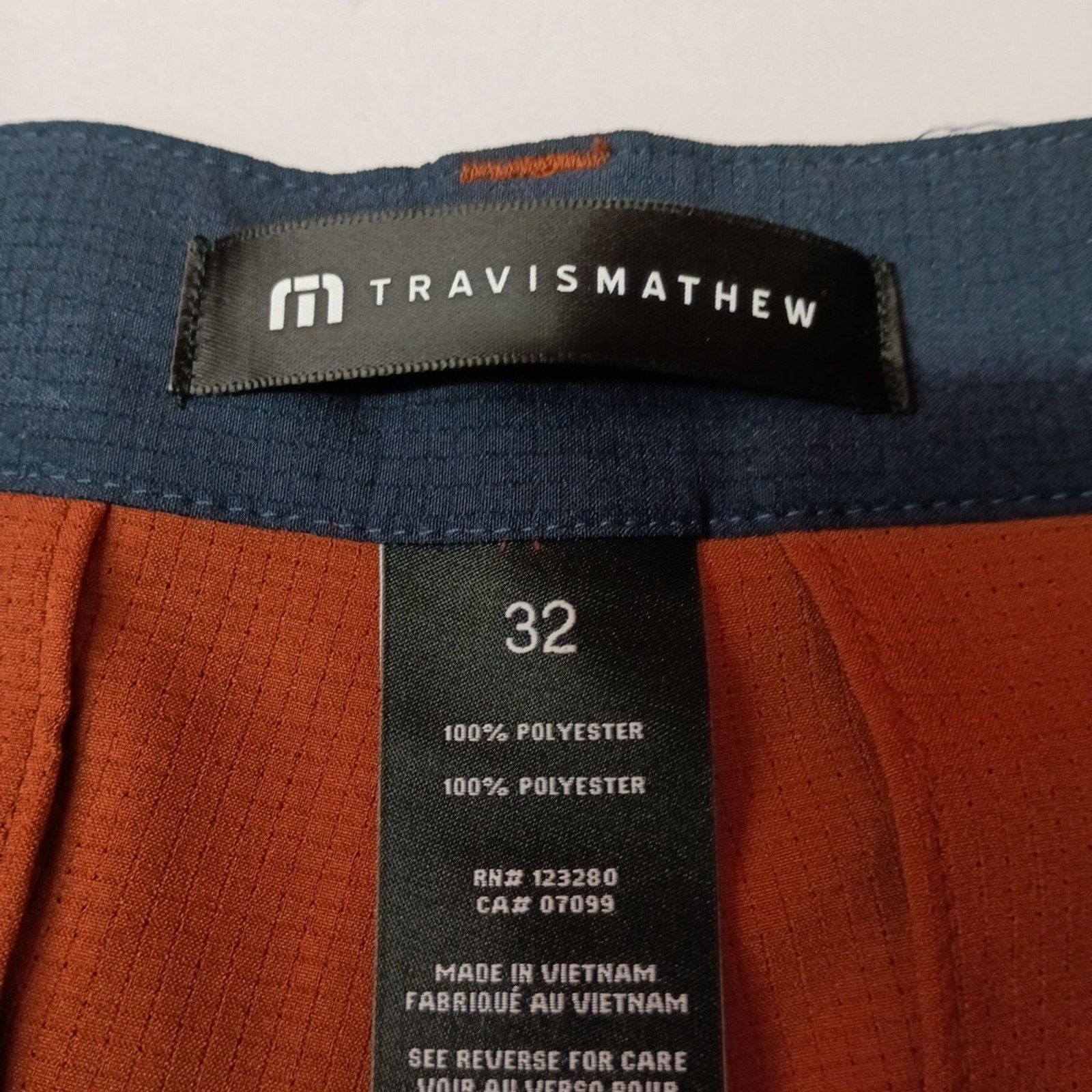 TravisMathew Travis Mathew Step Dance Maple Shorts Men's Size 32 NWT Size US 32 / EU 48 - 3 Thumbnail