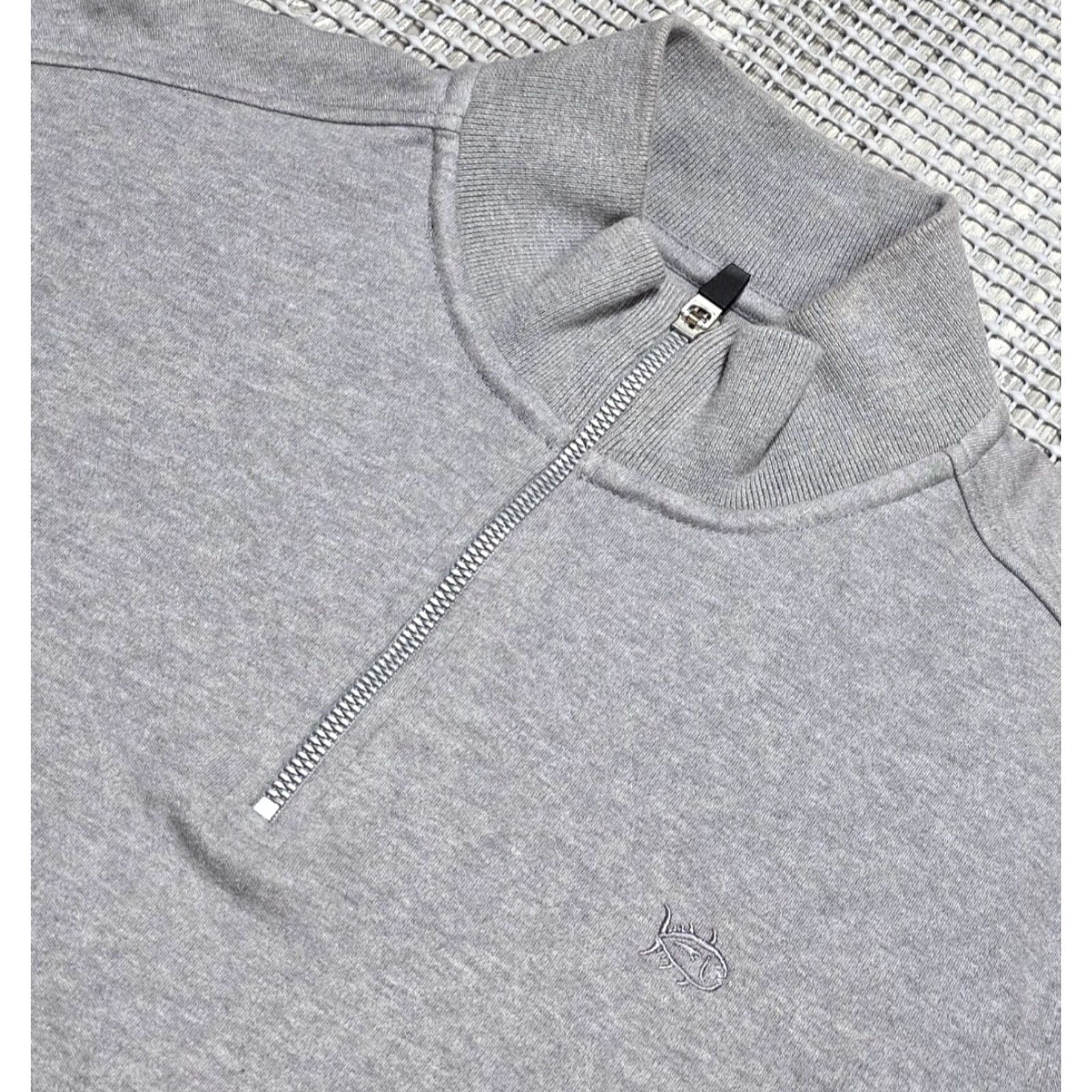Vineyard Vines Vineyard Vines Sweater Mens S Gray Cotton 1/4 Zip Pullover Long Sleeve Mockneck Shirt Mens S Gray Cotton 1/4 Zip Pullover Long Sleeve Mockneck Size US S / EU 44-46 / 1 - 4 Thumbnail