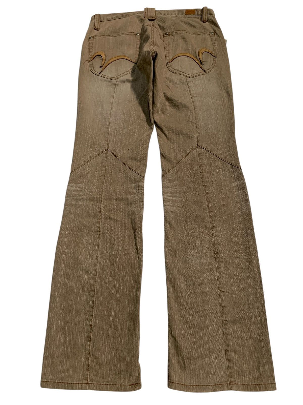 Kapital FLARE NICOLE CLUR FOR MAN RUSTY JAPANESE PUNK DENIM Size US 31 - 4 Thumbnail
