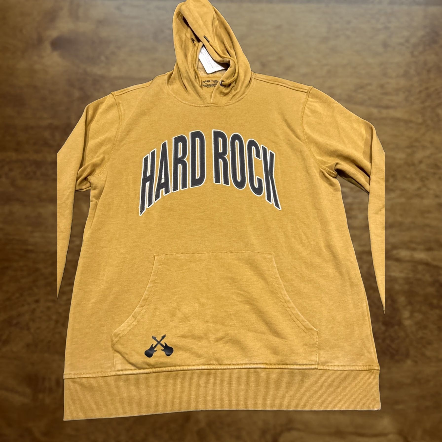 Hard Rock Cafe Hard Rock Hoodie Men L Yellow Pullover Size US L / EU 52-54 / 3 - 1 Thumbnail