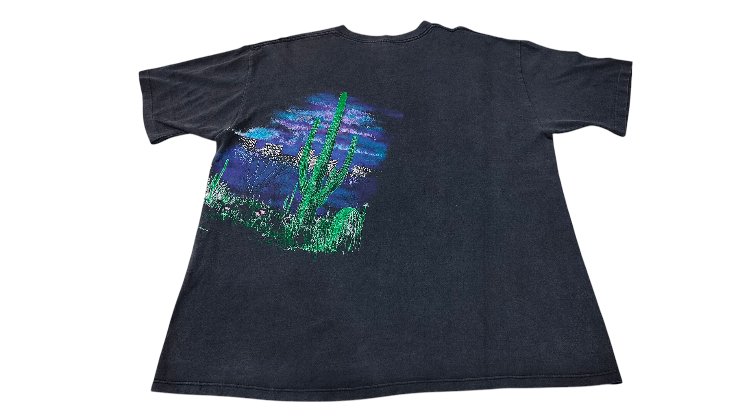 Vintage Vintage 90s Las Vegas promo art tshirt Size US XL / EU 56 / 4 - 2 Thumbnail
