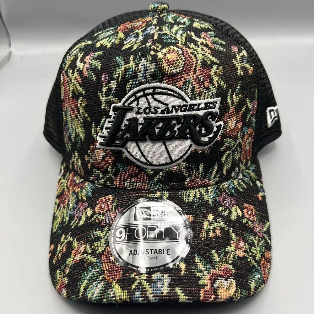 New Era Los Angeles LA Lakers Trucker Hat Men 9Forty New Era Size ONE SIZE - 1 Thumbnail