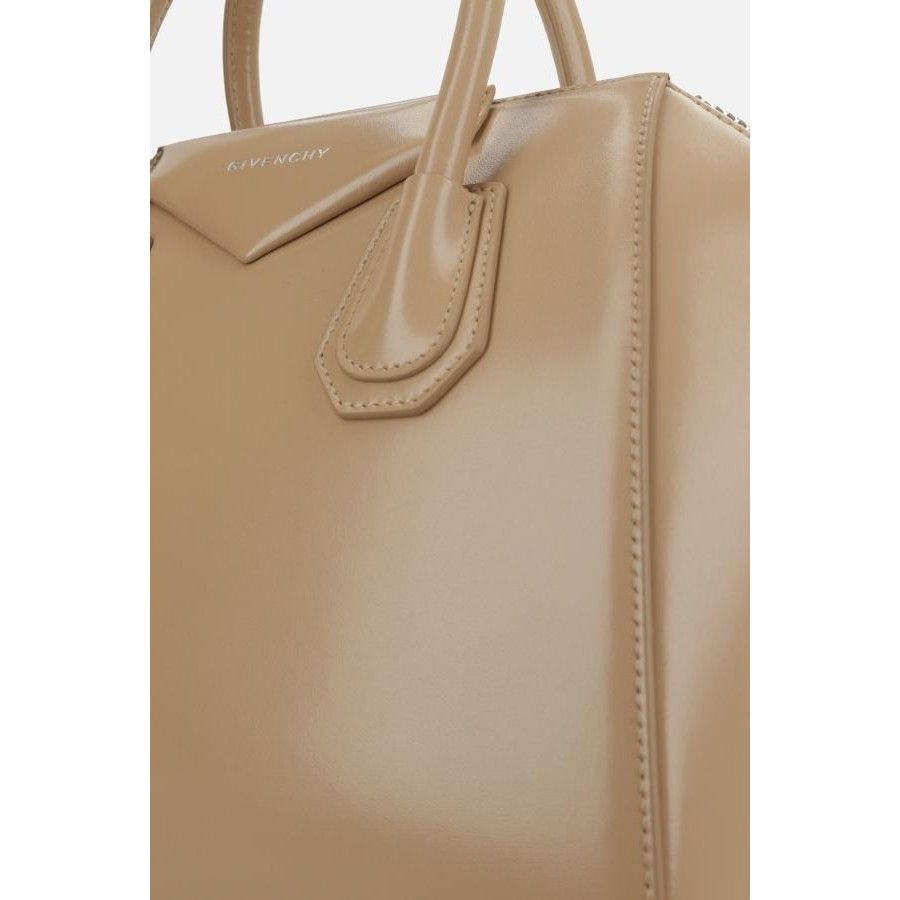 Givenchy GIVENCHY Antigona Small Beige Leather Top Handle Bag New & A Size ONE SIZE - 4 Thumbnail