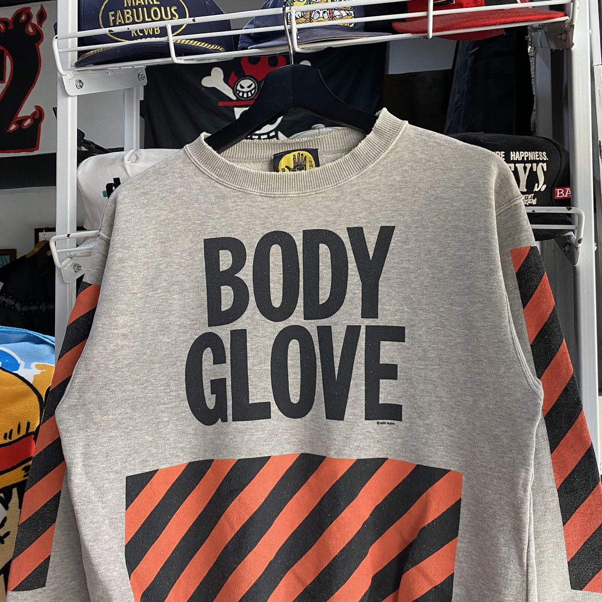 Body Glove × Vintage Rare Vintage 90s Body Glove Big Logo Sweatshirts Size US M / EU 48-50 / 2 - 3 Thumbnail