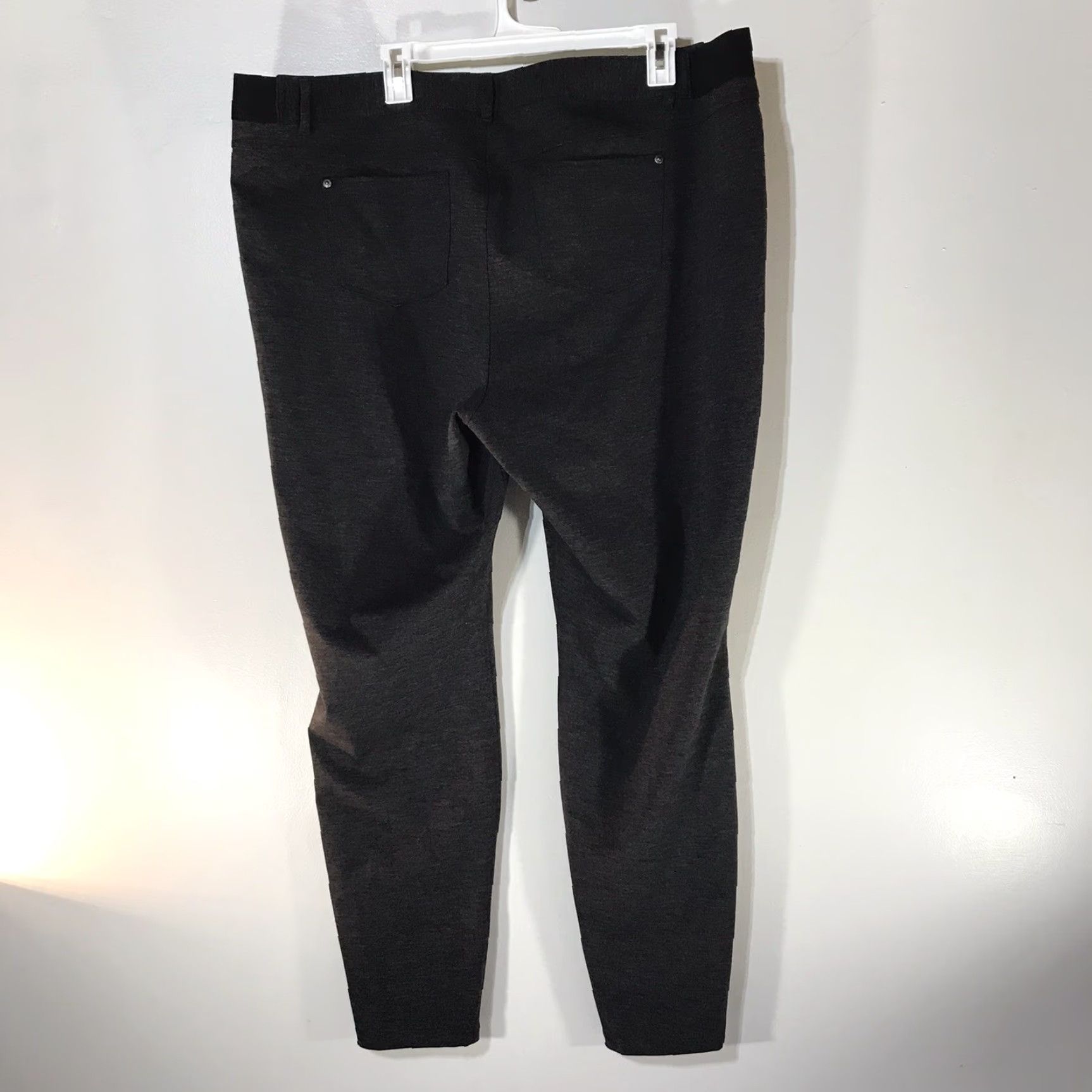 Vintage Simply Vera Vera Wang Gray Dress Pants Plus Size 2X Skinny Women's Workwear Size 40" / US 18 - 2 Thumbnail