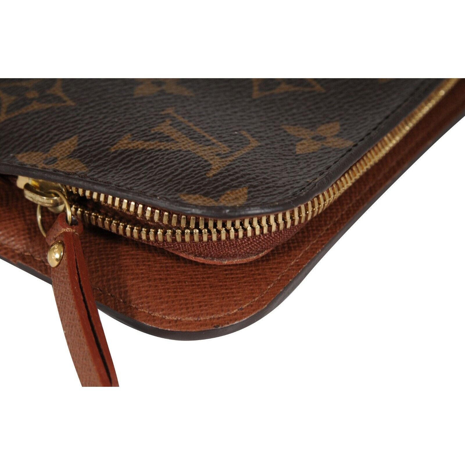 Louis Vuitton Ikat Wallet Brown Lv Logo Monogram Zip Long Canvas Size ONE SIZE - 16 Thumbnail