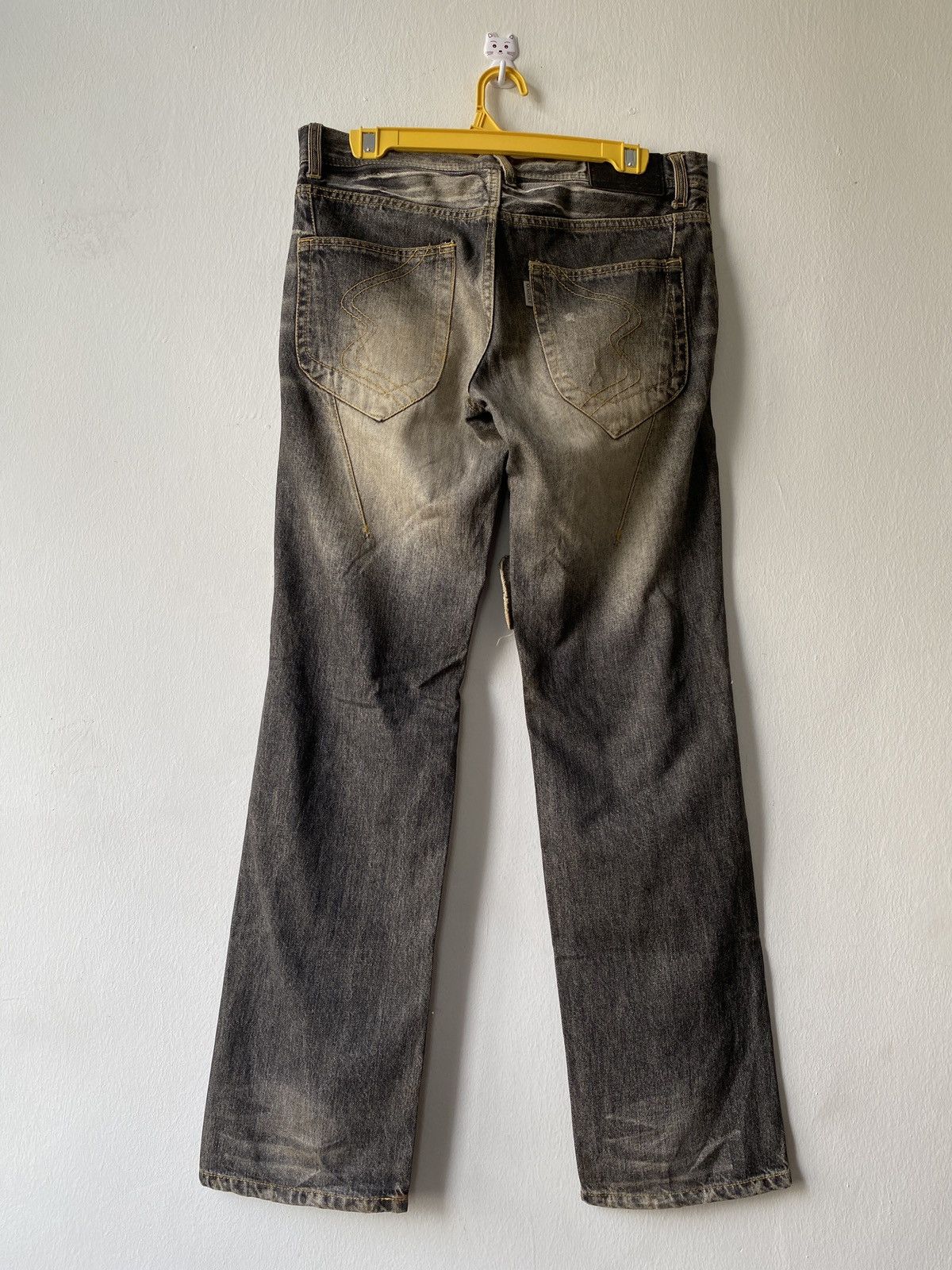 Japanese Brand Japanese Brand Monsieur Nicole Distressed Denim Size US 32 / EU 48 - 2 Thumbnail