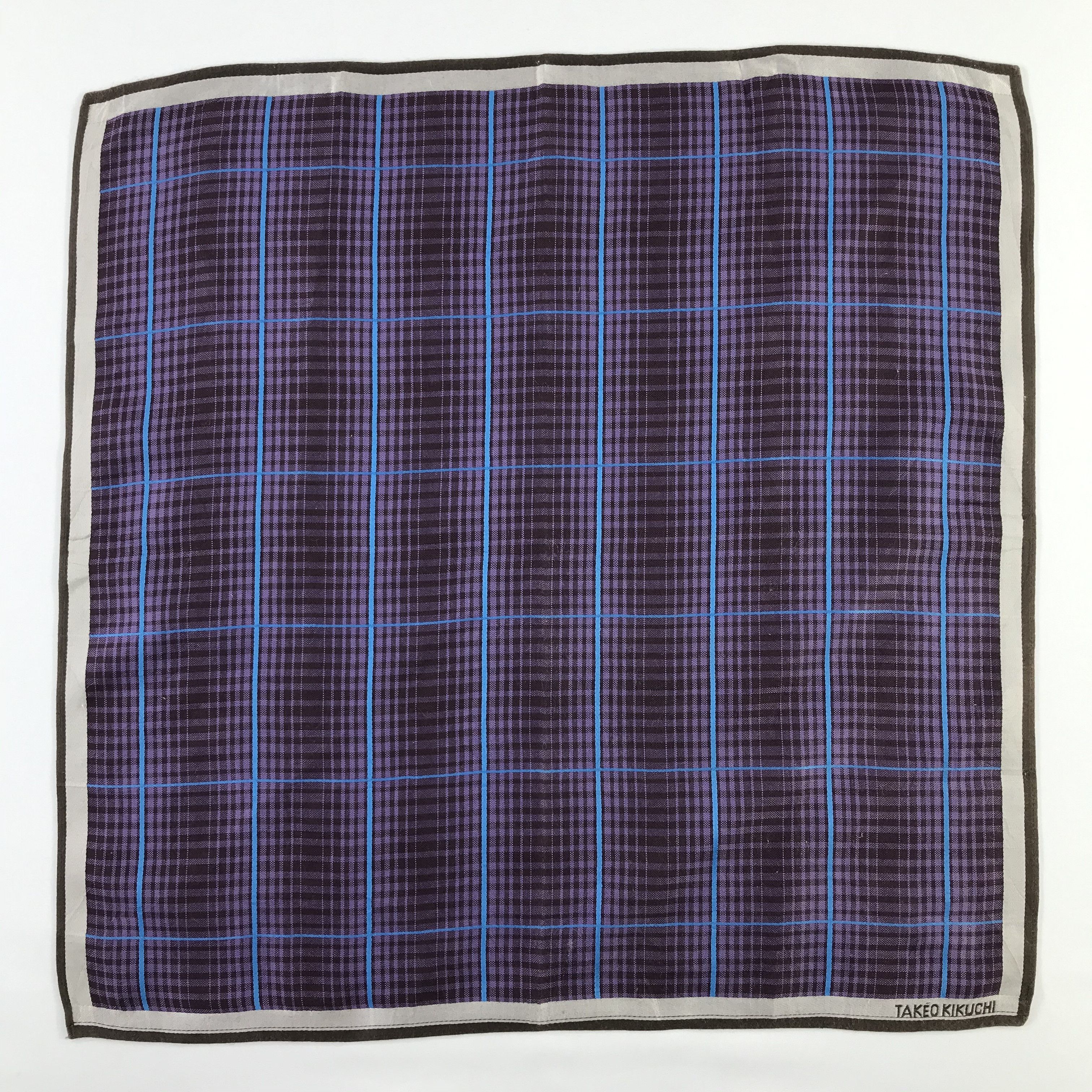 Takeo Kikuchi × Vintage Takeo Kikuchi Bandana / Handkerchief / Neckerchief - S1002 Size ONE SIZE - 1 Thumbnail