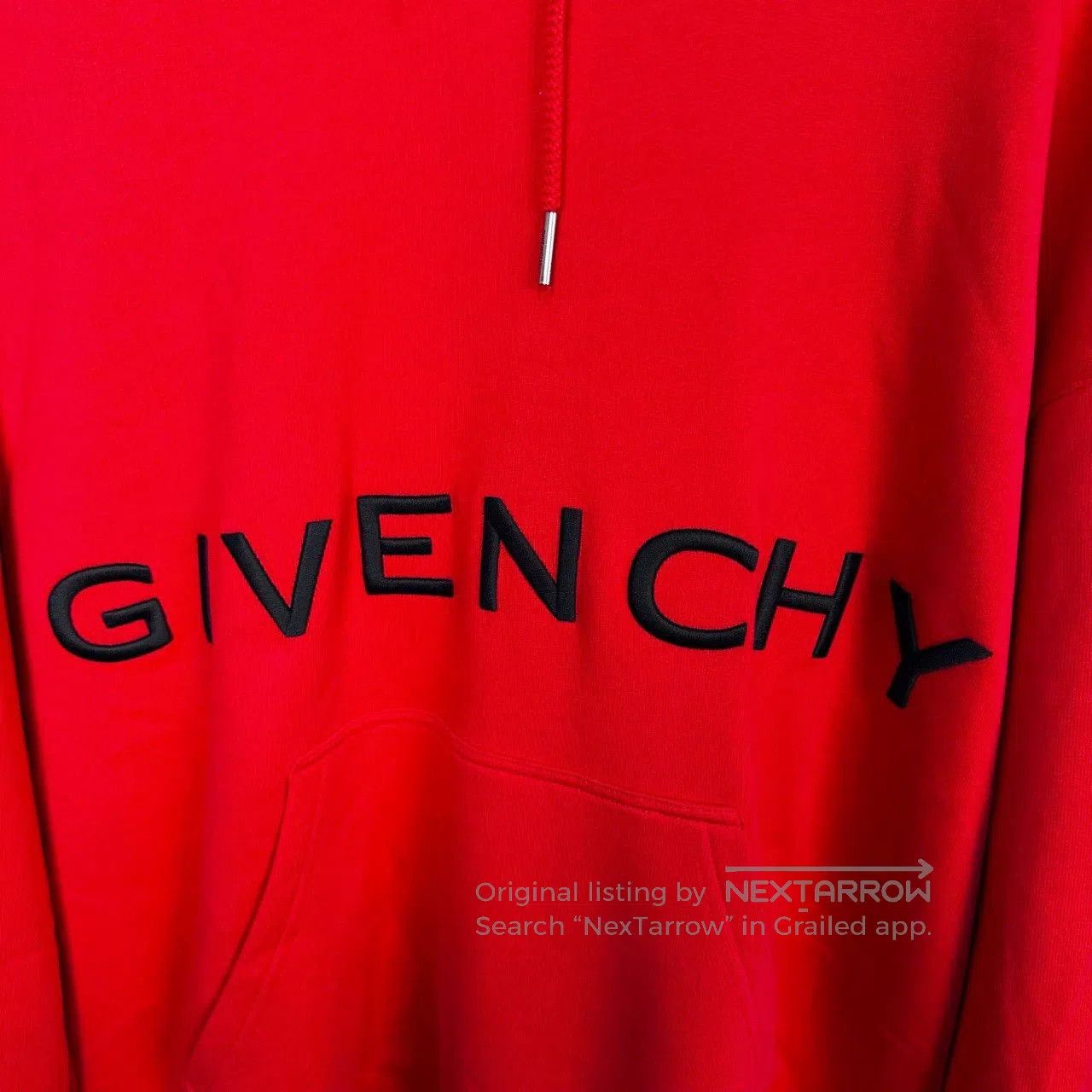 Givenchy Givenchy Red 4G Logo Hoodie Size L. Size US L / EU 52-54 / 3 - 3 Thumbnail