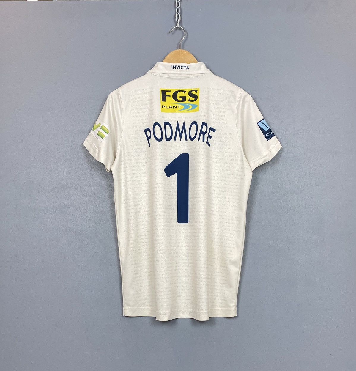 Other Samurai Kent Kricket Polo Shirt Jersey Sportswear White Top Size US M / EU 48-50 / 2 - 12 Thumbnail